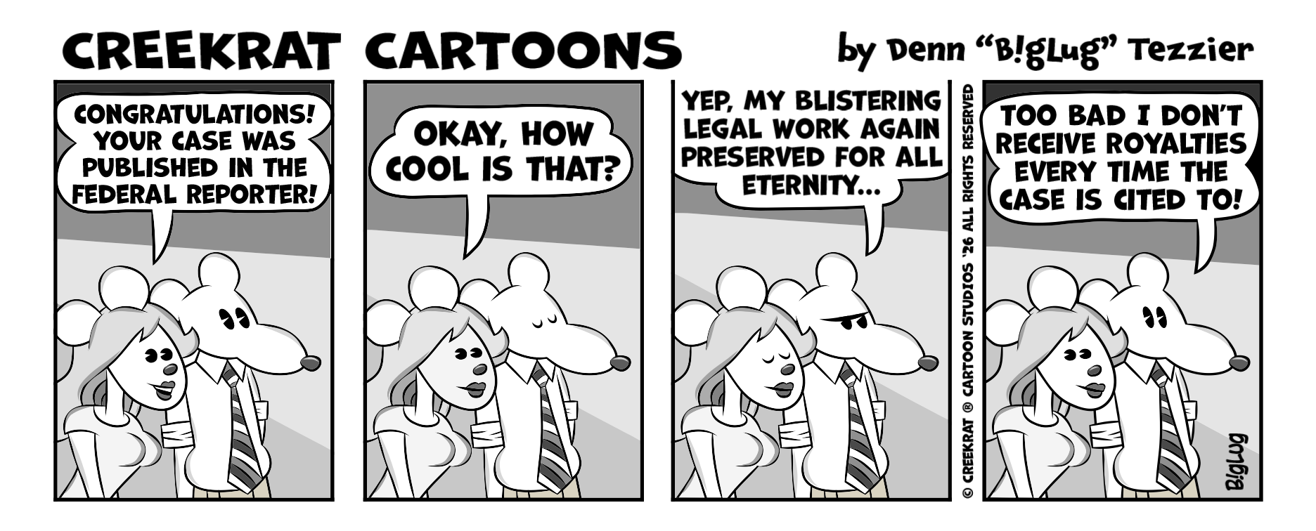 Current CreekRat comics